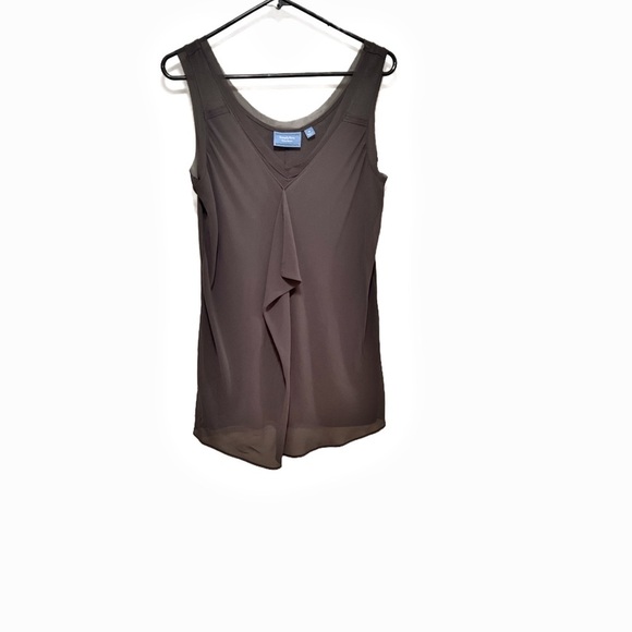 Simply Vera Vera Wang gray Jersey Top - Picture 1 of 7